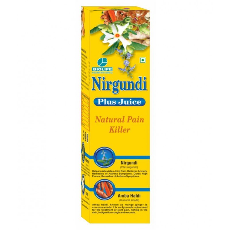Biolife Technologies Nirgundi Plus Juice Liquid 700 ml Pack Of 1