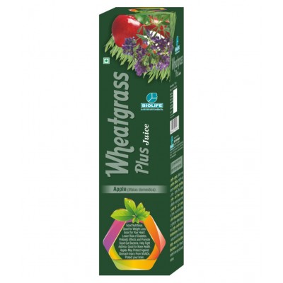 Biolife Technologies wheatgrass plus Liquid 700 ml Pack Of 1