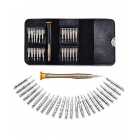 Bizinto-25 in 1 Precision Screwdriver Set Multi Pocket Repair Tool Kit (For Mobile and Laptop)