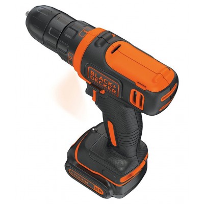 Black & Decker - BDCD12 100W 9 mm Cordless Drill Machine with Bits