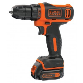 Black & Decker - BDCD12 100W 9 mm Cordless Drill Machine with Bits