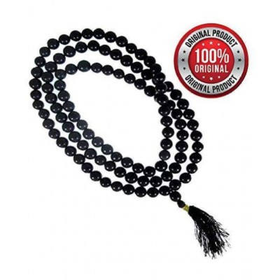 Black Agate Mala/Black Hakik Mala/हकीक माला, hakik mala Black 108, hakik mala Stone Sulemani Gemstone,Kali Hakik Mala