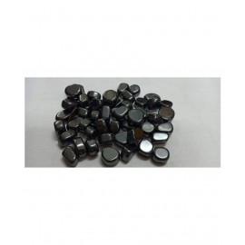 Black Hematite Natural Agate Tumble Stone Black Hematite Natural Agate Tumble Stone
