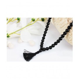 Black Jade Faceted mala - 8mm Black Jade Faceted mala - 8mm