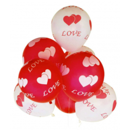 Blooms  Love Printed Balloon ( 51 pc)