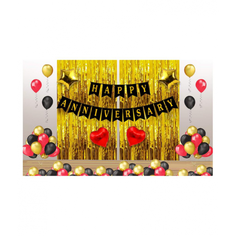 Blooms Event   Happy Anniversary Combo set (Pack of 47)