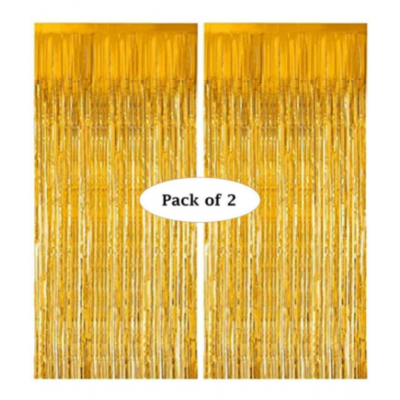 Blooms Event  Golden theme  Haldi Ceremony Decoration Items / HALDI CEREMONY, I LOVE YOU Foil Letters, Foil Curtains, Red Heart Balloons ( Pack of 33)