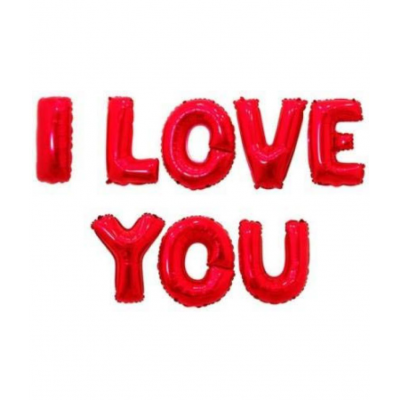 Blooms Event  Red  & Golden  theme  Haldi Ceremony Decoration Items  / HALDI CEREMONY, I LOVE YOU Foil Letters, Foil Curtains, Red Heart Balloons ( Pack of 33)