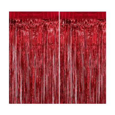 Blooms Event  Red theme  Haldi Ceremony Decoration Items   / HALDI CEREMONY, I LOVE YOU Foil Letters, Foil Curtains, Red Heart Balloons ( Pack of 33)