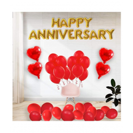 Blooms Prime Happy Anniversary Decoration Kit (Pack of 6 items)