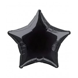 Blooms Twinkling  star shape foil Balloon (Black)