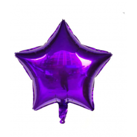 Blooms Twinkling  star shape foil Balloon (Purple)