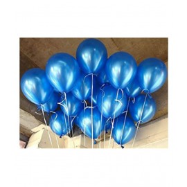 Blue Metallic HD Balloons Pack of 50 Balloons