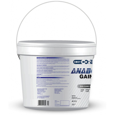 Body Core Science Anabolic Gainer 5 kg Weight Gainer Powder Single Pack