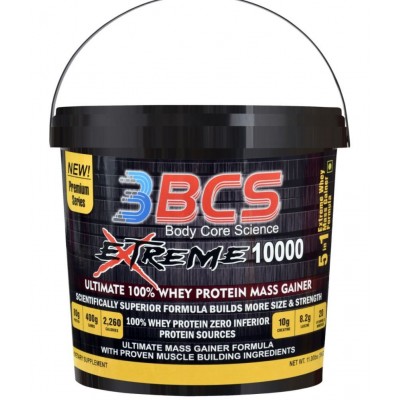 Body Core Science BCS Extreme 10000 Ultimate Mass Gainer 5 kg Weight Gainer Powder