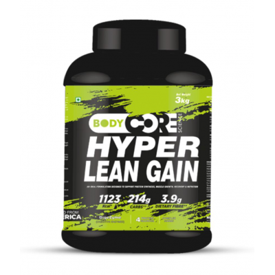 Body Core Science Hyper Lean Gainer 3 kg Mass Gainer Powder