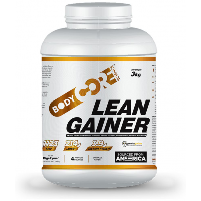 Body Core Science Lean Gainer 3 kg Mass Gainer Powder