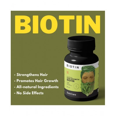 Bold Care Biotin - Hair Growth Tablet 60 no.s