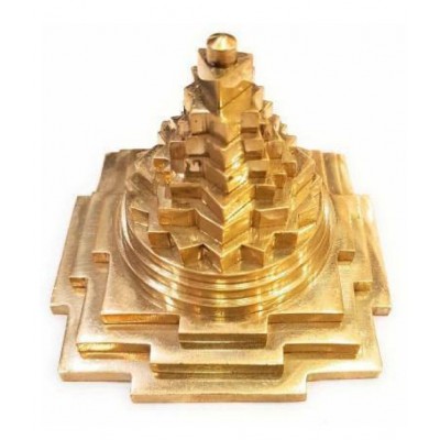 Brass Meru Shree/Shri Yantram for Diwali/Lakshmi Pooja Brass Yantra Brass Yantra  (Pack of 1)