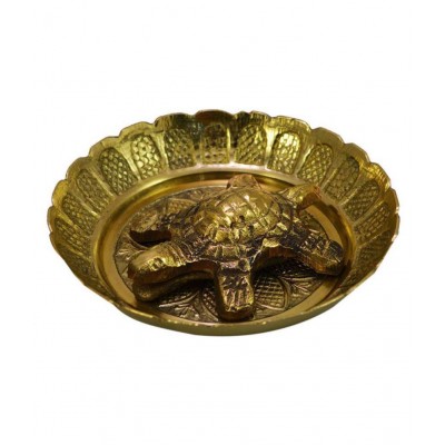 Brass Tortoise Plate / tortoise plate Decorative Showpiece / Kachua / Tortoise Plate
