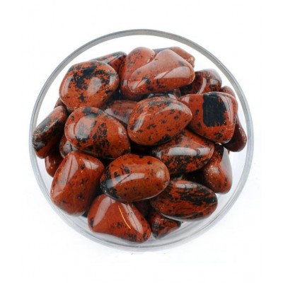 Brown Mahogany Obsidian Natural Agate Stone Tumble (100g)