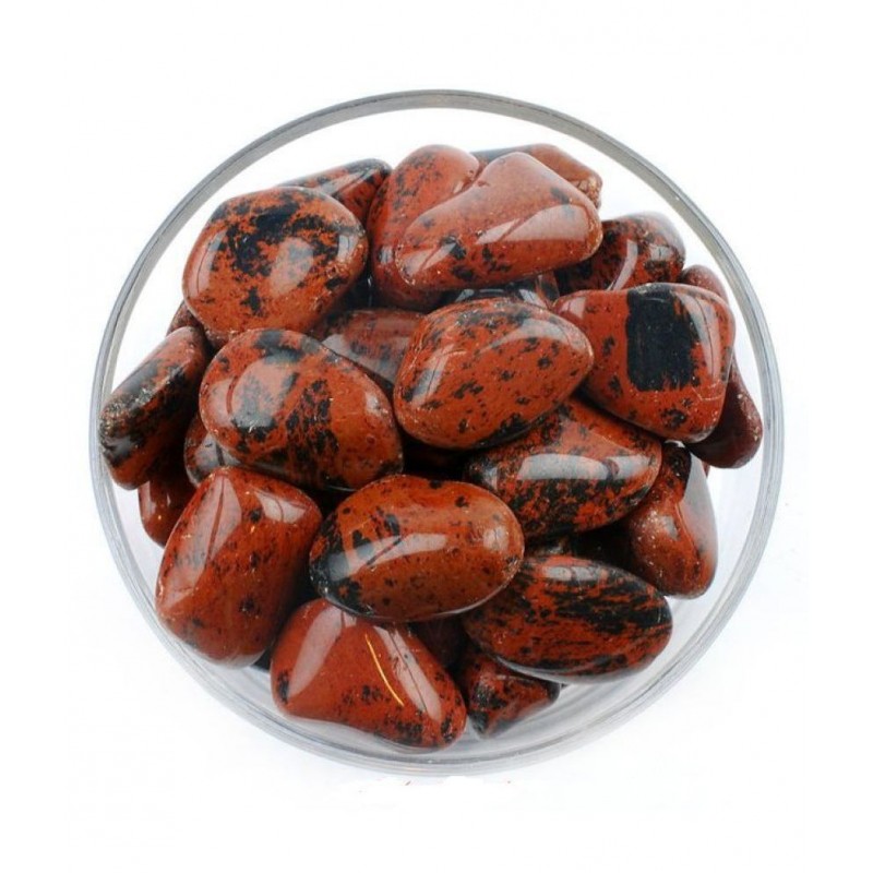 Brown Mahogany Obsidian Natural Agate Stone Tumble (100g)