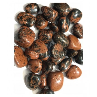 Brown Mahogany Obsidian Natural Agate Tumble Stone ( 100 G )