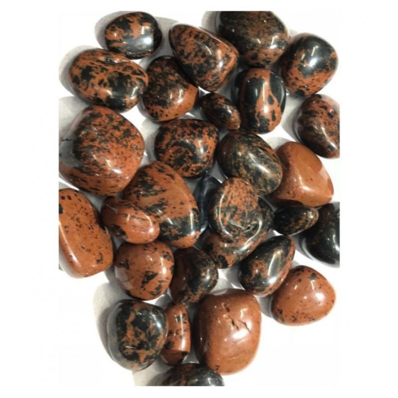 Brown Mahogany Obsidian Natural Agate Tumble Stone ( 100 G )