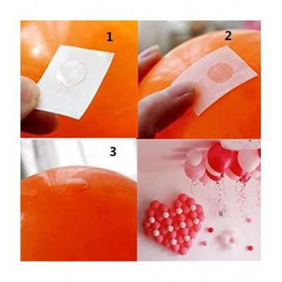 Bubble Trouble Balloon Glue Dots For Foil, Latex, Confetti Baloon Adhesive,Easy To use
