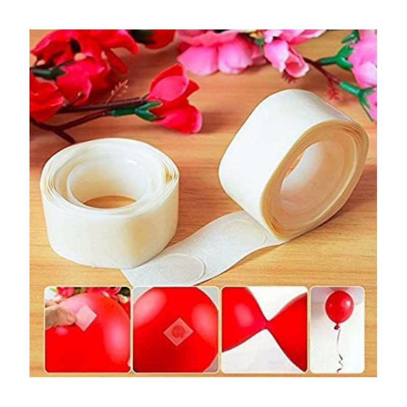Bubble Trouble Balloon Glue Dots For Foil, Latex, Confetti Baloon Adhesive,Easy To use