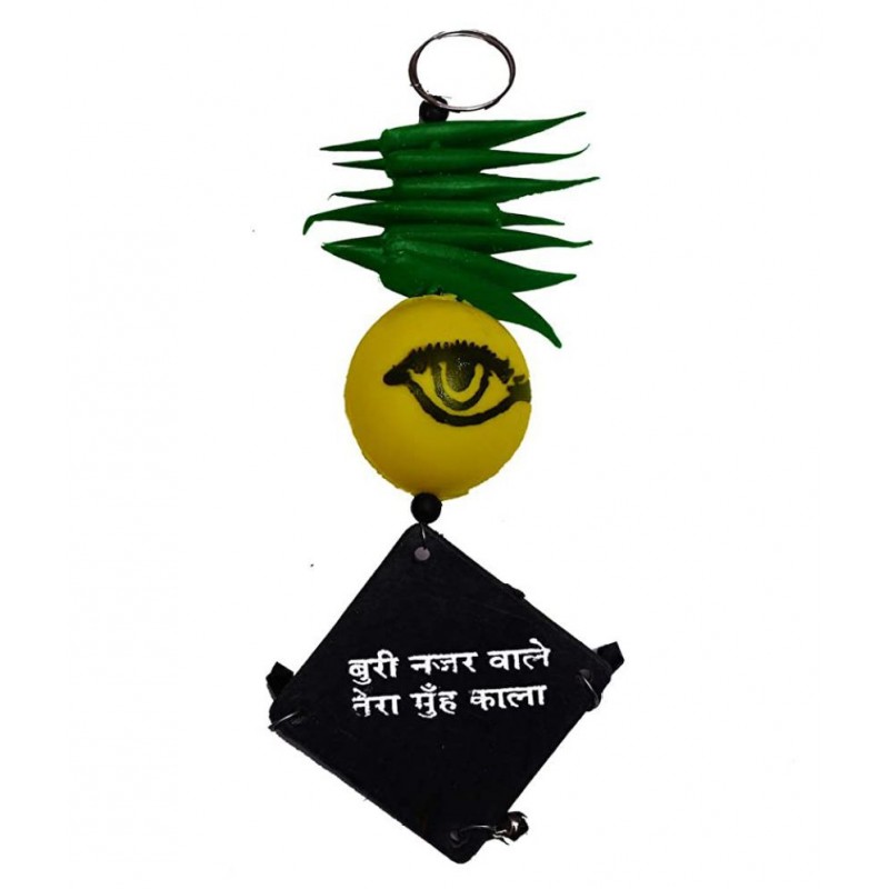Buri Nazar Nimbu Mirchi door car Hanging showpiece diwali
