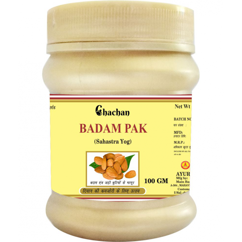 CHACHAN BADAM PAK 100 GM Powder 100 gm Pack Of 1