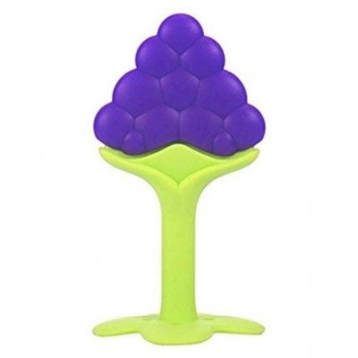 CHILD CHIC Fruit Shape Silicone Teething toys (TEETHER)  RANDOM COLOR.(1PC)