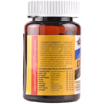 CIPZER Diabo Fit Capsule 60 no.s
