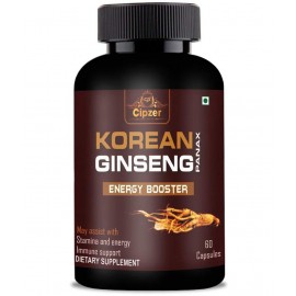 CIPZER Korean Ginseng Capsule 60 no.s CIPZER Korean Ginseng Capsule 60 no.s