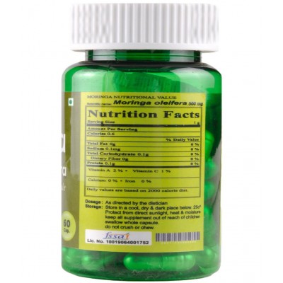 CIPZER Moringa Oleifera Capsule 60 no.s