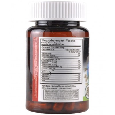 CIPZER Mucuna Capsule 60 no.s