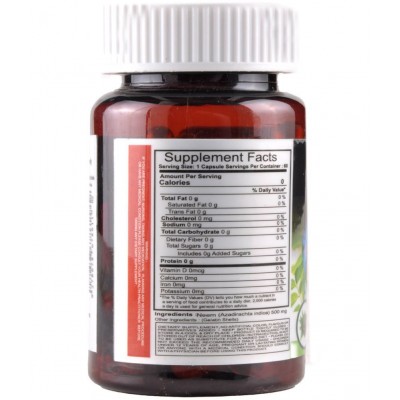 CIPZER Neem  Capsule 60 no.s