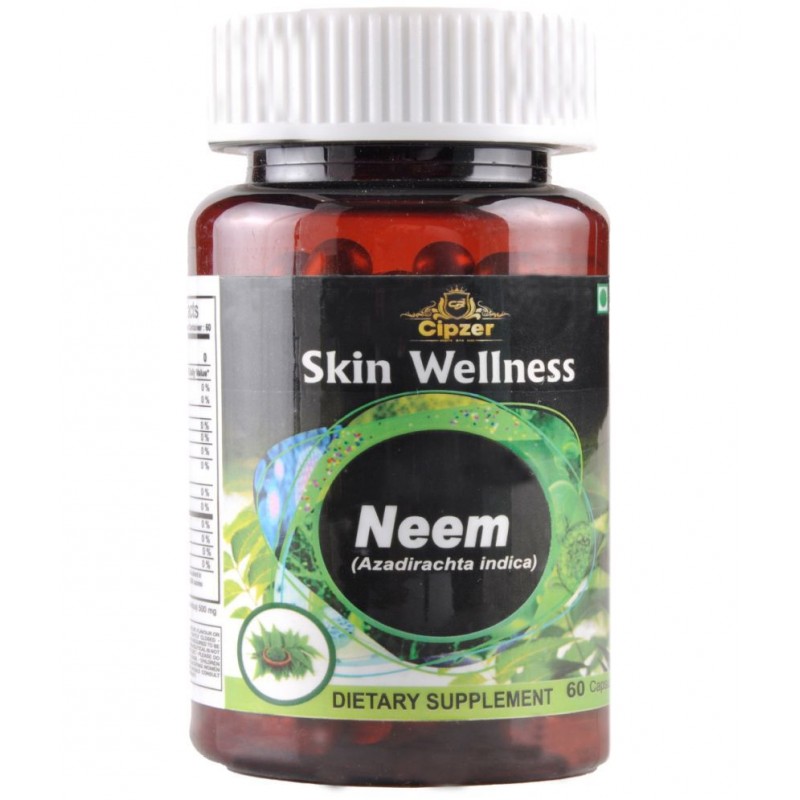 CIPZER Neem  Capsule 60 no.s