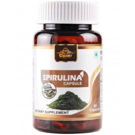 CIPZER Spirulina Capsule 60 no.s CIPZER Spirulina Capsule 60 no.s