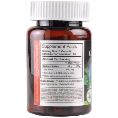 CIPZER Tulsi Capsule 60 no.s