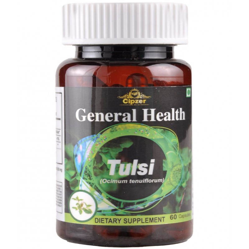 CIPZER Tulsi Capsule 60 no.s