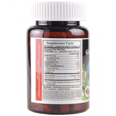 CIPZER Yashtimadhu Capsule 60 no.s