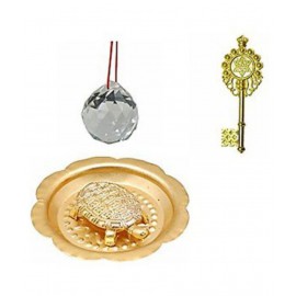 COMBO OF CRYSTAL BALL,KACHUA AND KUBER KUNJI