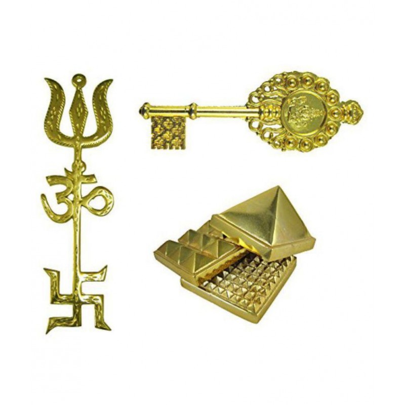 COMBO OF KUBER KUNJI,TRISHATI AND PYRAMID