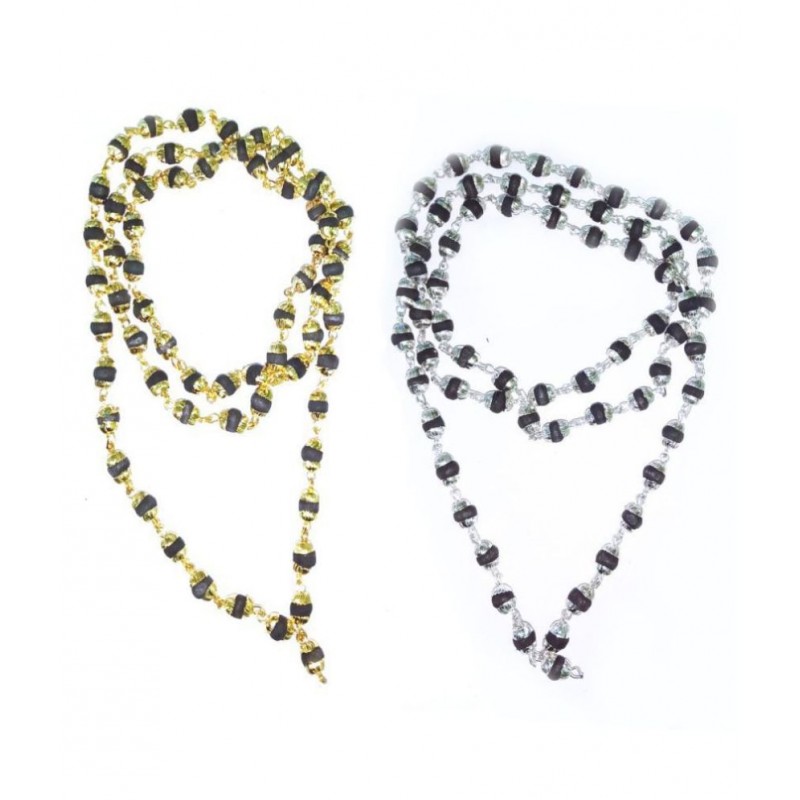 COMBOO 2 Original Black Tulsi Mala