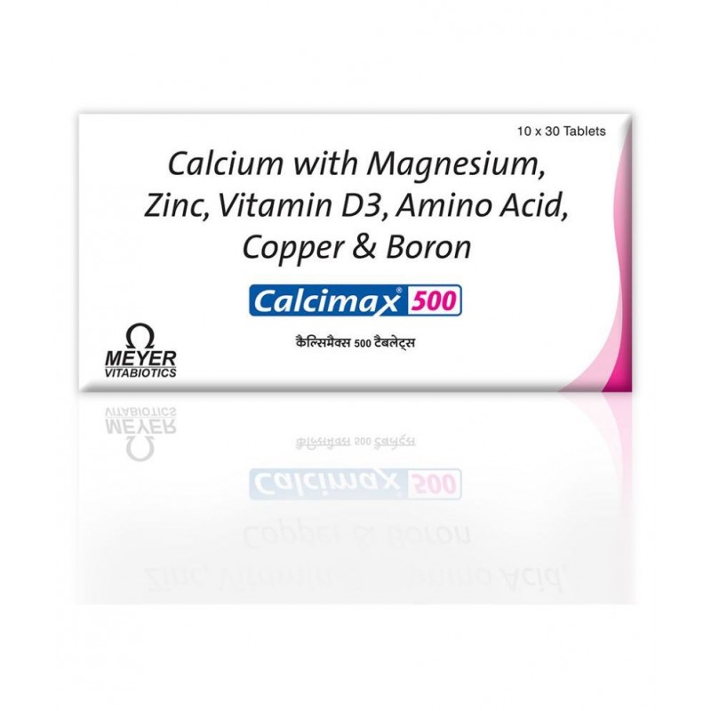 Calcimax 500 - Multivitamins for Men & Women (Pack of 1)