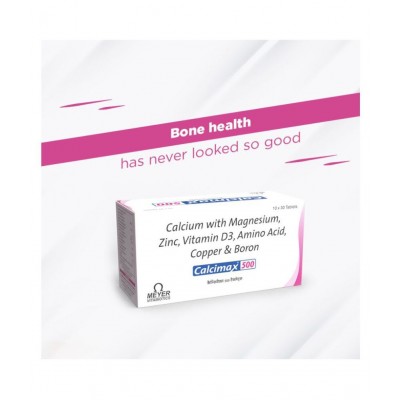 Calcimax 500 - Multivitamins for Men & Women (Pack of 1)