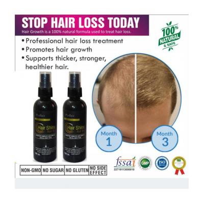 Captain Biotech Shine Anti Hair Fall & Hair Growth Oil 200 ml Pack Of 2