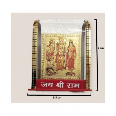 Car Dashboard Ram Darbar Acrylic Idol